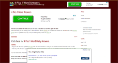 Desktop Screenshot of 4pics1word.org
